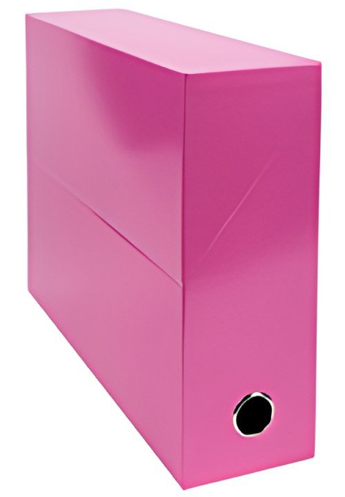 EXACOMPTA Boîte transfert Iderama, 90 mm, rose