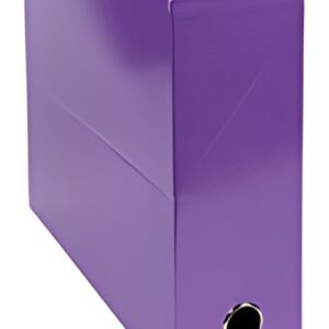 EXACOMPTA Boîte transfert Iderama, 90 mm, violet