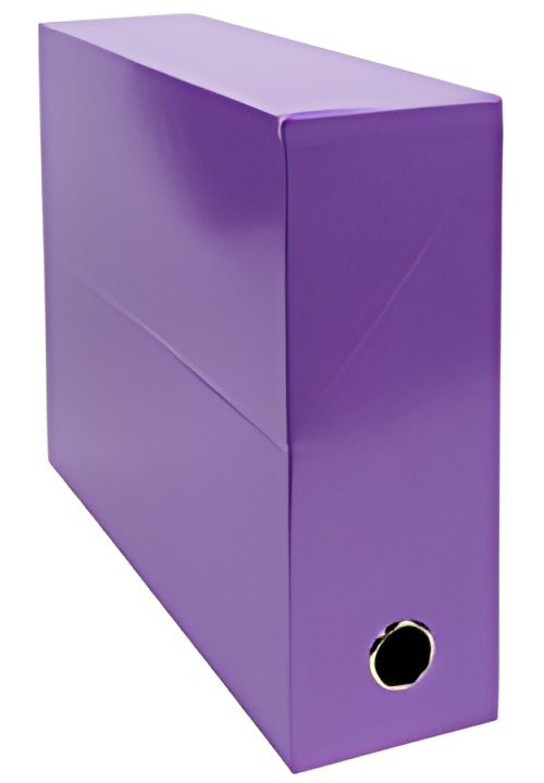 EXACOMPTA Boîte transfert Iderama, 90 mm, violet