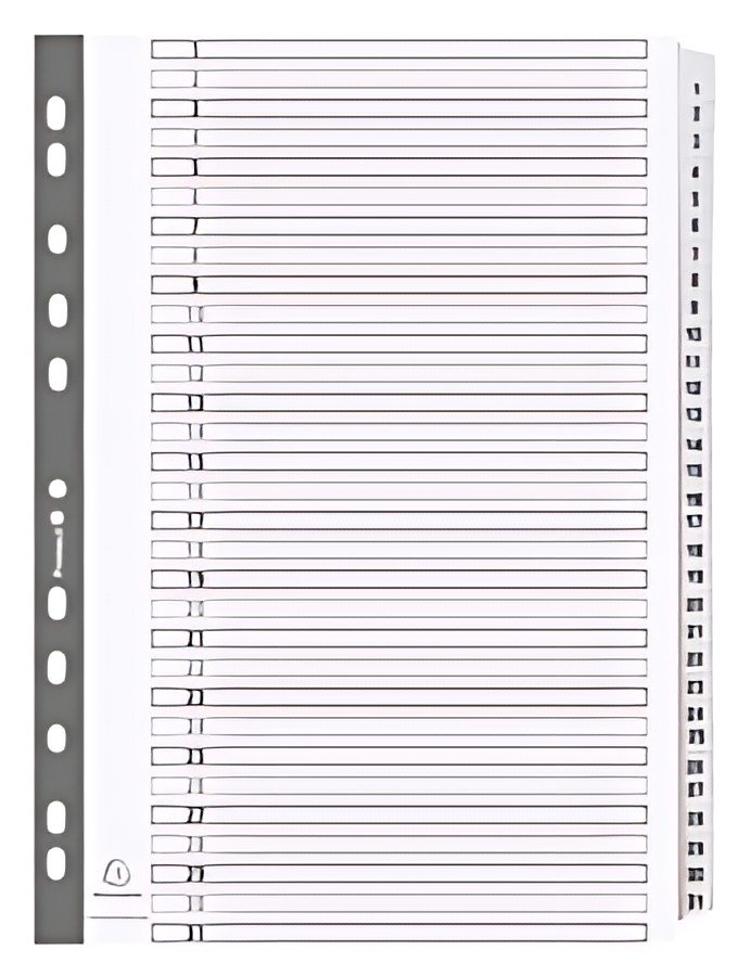 EXACOMPTA Intercalaires en carton 1-31, A4, 31 touches
