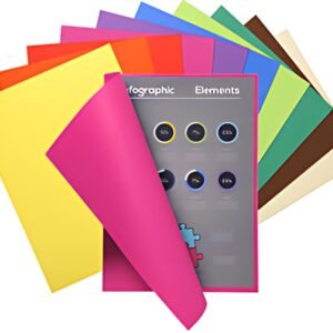 EXACOMPTA Sous-chemise FLASH 80, A4, carton, assorti