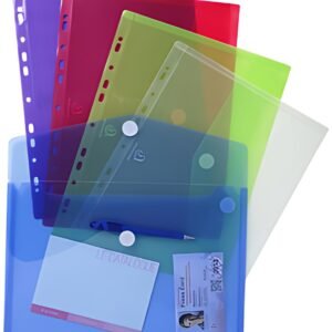 EXACOMPTA Pochette document perforée, A4, PP, assorti