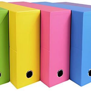 EXACOMPTA Boîte transfert SALSA, 90 mm, assorti