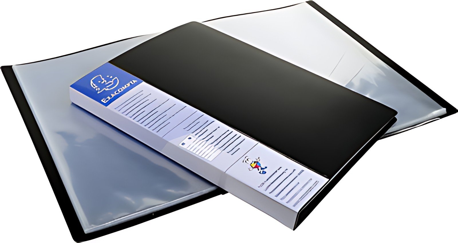EXACOMPTA Protège-documents, A4, PP, 40 pochettes, bleu