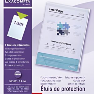 EXACOMPTA Etui de protection Doc Protect, 240 x 320 mm, PVC