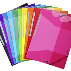 EXACOMPTA Chemise à élastique Iderama, PP, A4, assorti