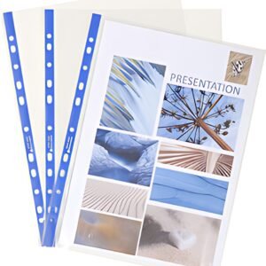 EXACOMPTA Pochette perforée Stop Doc, A4, PP, transparent