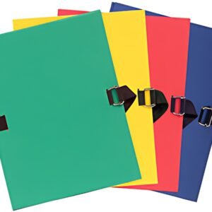 EXACOMPTA Chemise à dos extensible, A4, carton, rouge