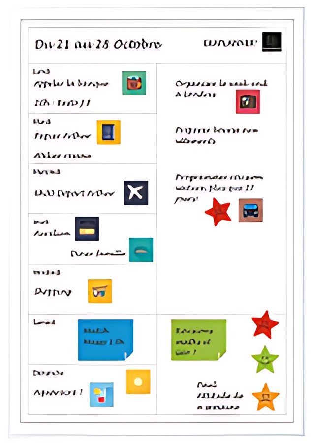 EXACOMPTA Planning magnétique Perso Exaplanner