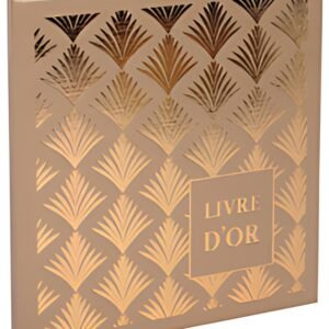 EXACOMPTA Livre d'Or Palmyre, 210 x 190 mm, or/nude