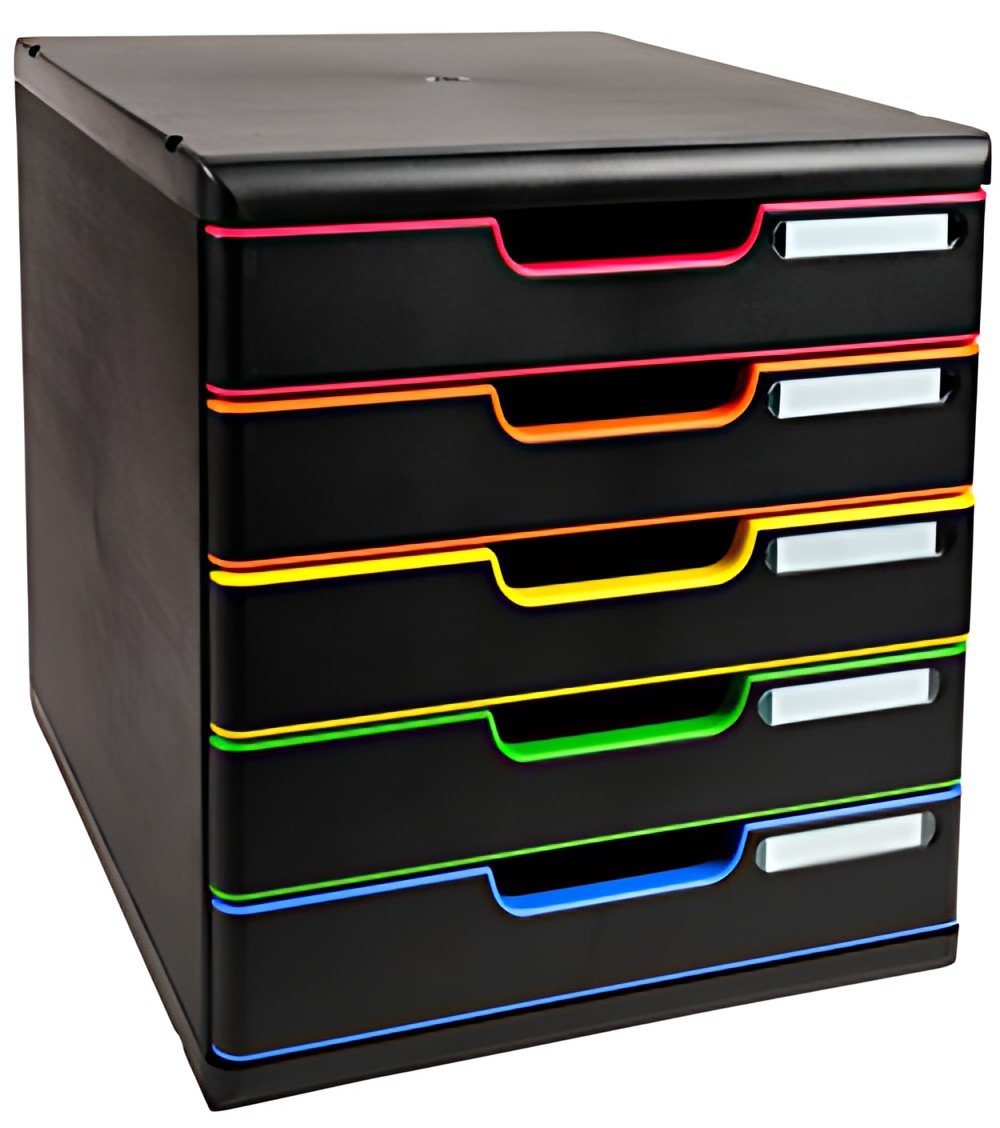 EXACOMPTA Module de classement MODULO A4, 10 tiroirs