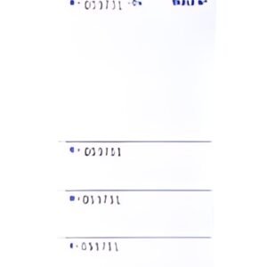 EXACOMPTA Bloc Brasserie, 96 x 260 mm, tripli