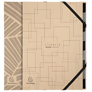 EXACOMPTA Trieur Eterneco, carton, 9 compartiments, naturel