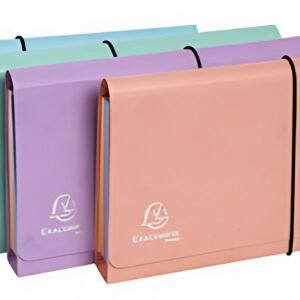 EXACOMPTA Pochette trieur Aquarel, 6 compartiments, assorti