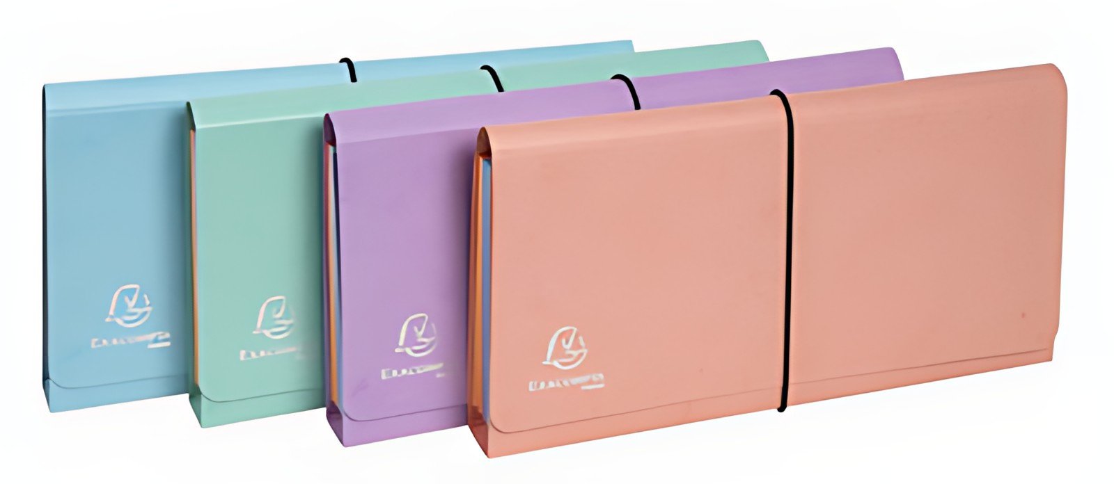 EXACOMPTA Pochette trieur Aquarel, 6 compartiments, assorti