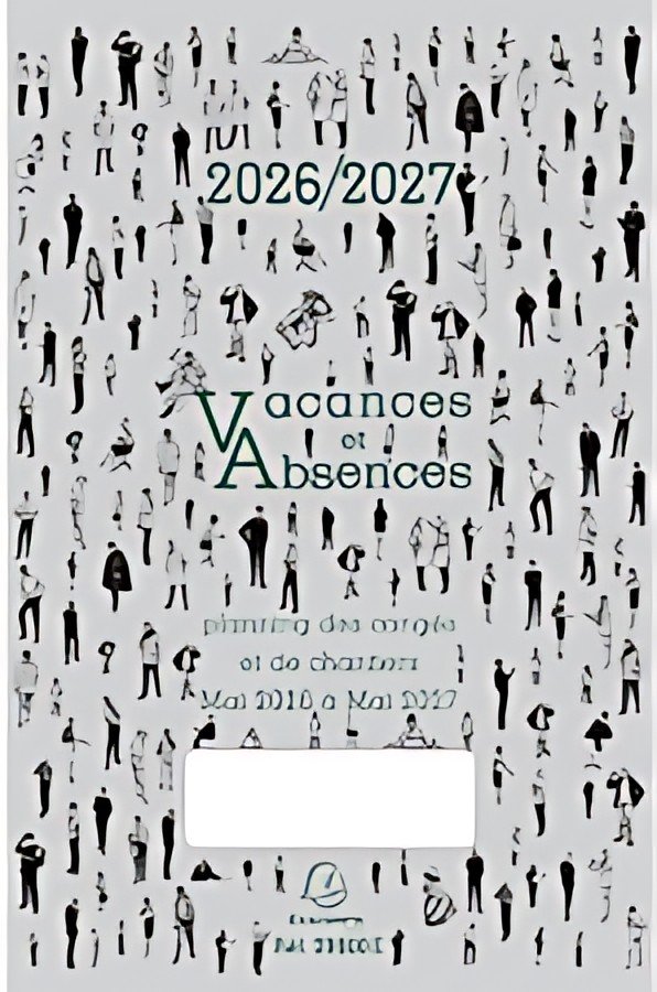 EXACOMPTA Planning des congés 2026/2027, mai 2026 à mai 2027