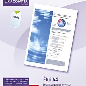 EXACOMPTA Etui de protection Doc Protect, A4, PVC