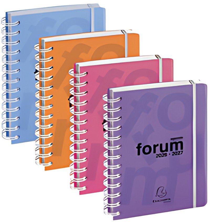 EXACOMPTA Agenda scolaire Forum Linicolor, 2026/2027,assorti