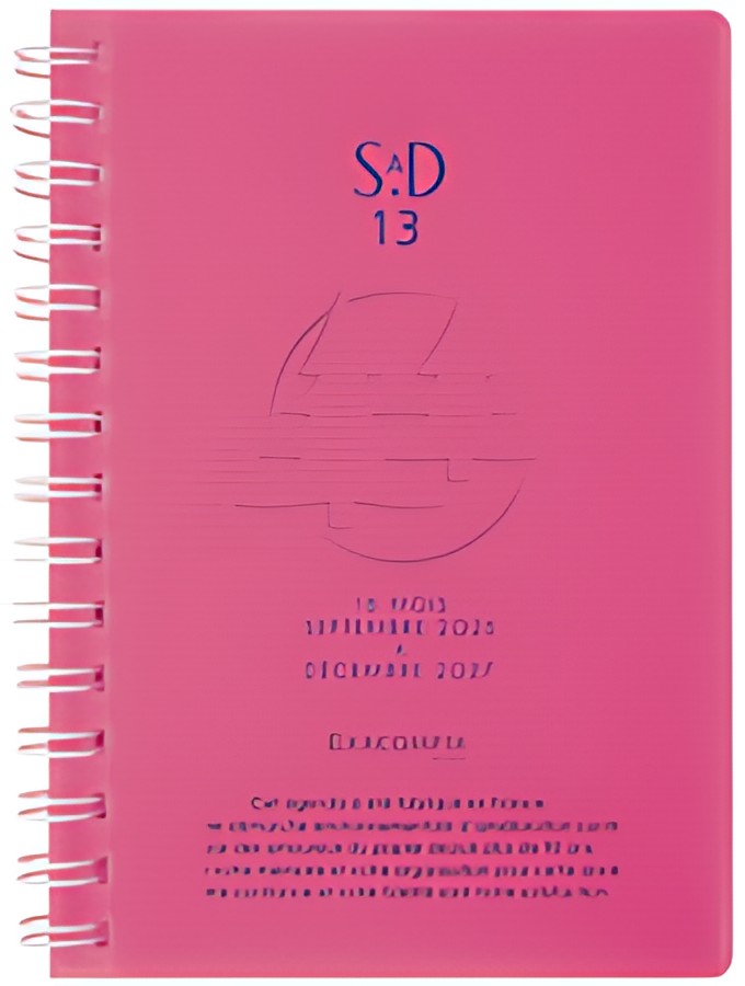 EXACOMPTA Agenda de poche SAD 13S, 2026/2027, 16 mois