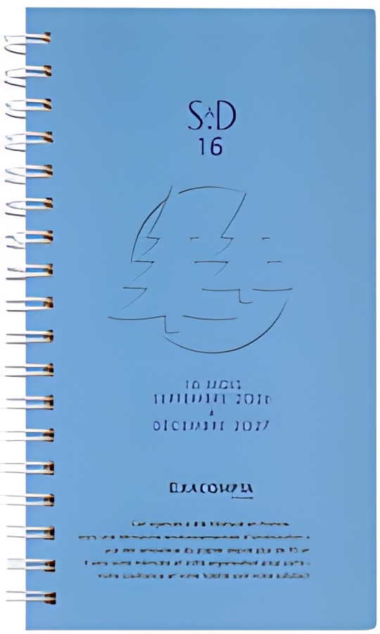 EXACOMPTA Agenda de poche SAD 16S, 2026/2027, 16 mois