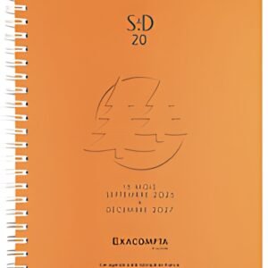 EXACOMPTA Agenda de bureau SAD 20S, 2026/2027, 16 mois