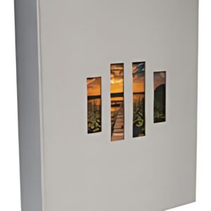 EXACOMPTA Album photos MILANO 290 x 320 mm, gris
