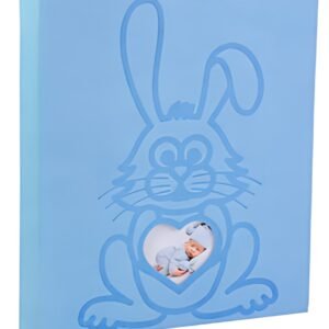 EXACOMPTA Album photos livre LAPIN TEDDY, 290 x 320 mm, bleu