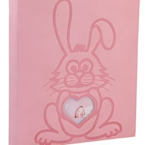 EXACOMPTA Album photos livre LAPIN TEDDY, 290 x 320 mm, rose