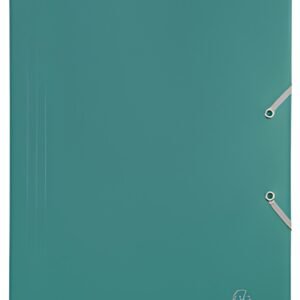 EXACOMPTA Chemise à élastiques Opaque Eco, PP, A4, vert