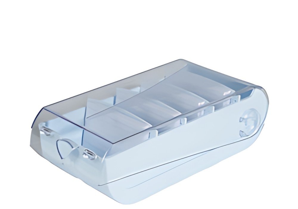 EXACOMPTA Learning box BunnyBox, A8, bleu pastel