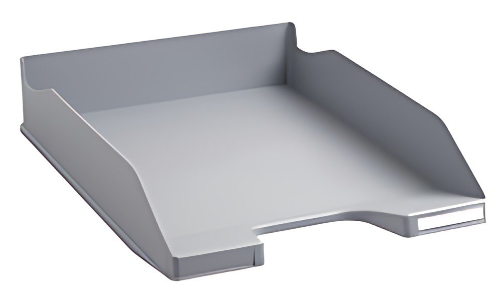 EXACOMPTA Corbeille à courrier COMBO MIDI, A4+, granit