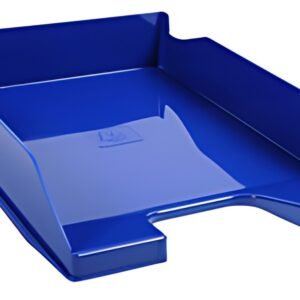 EXACOMPTA Corbeille à courrier COMBO MIDI, A4+, bleu royal