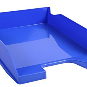 EXACOMPTA Corbeille à courrier COMBO MIDI, A4+, bleu glacé