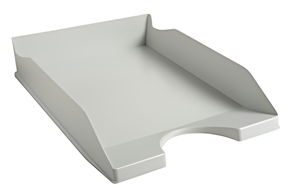 EXACOMPTA Corbeille à courrier ECOTRAY, A4+, gris
