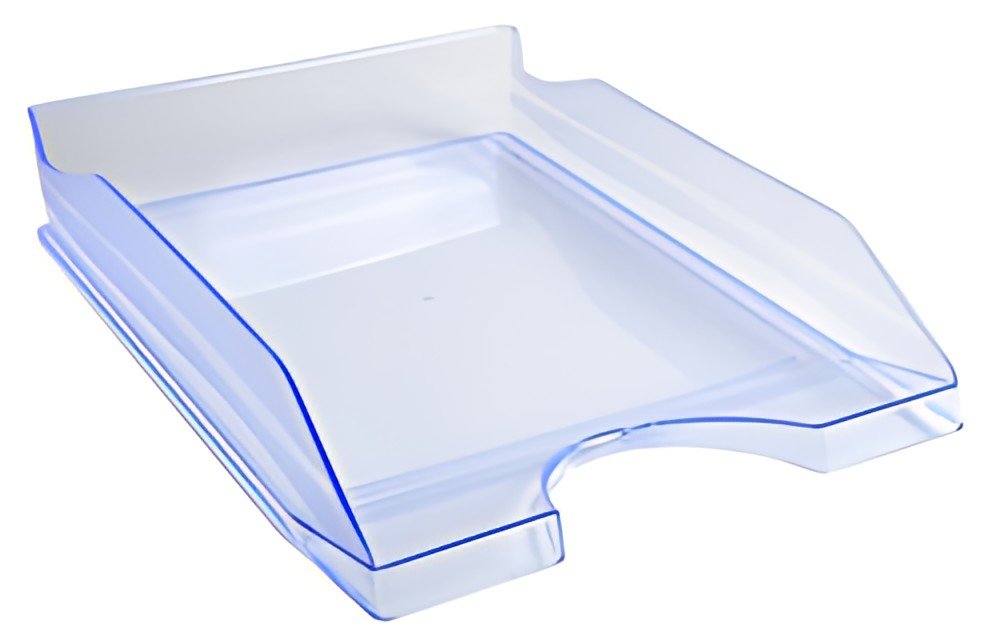 EXACOMPTA Corbeille à courrier ECOTRAY, A4+, bleu glacé