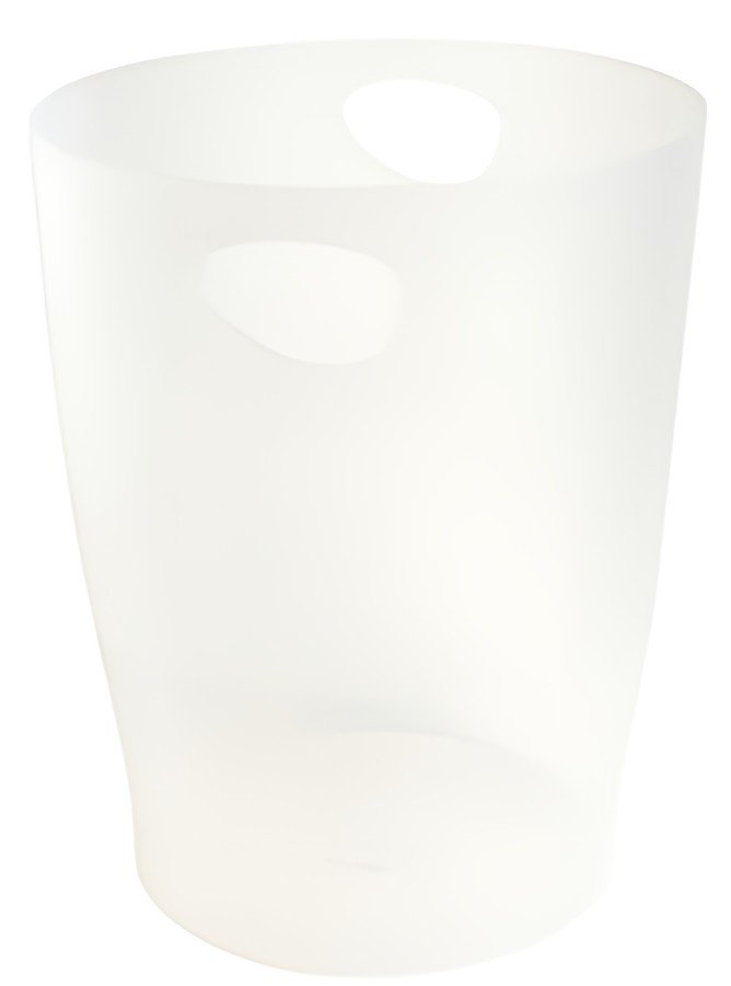 EXACOMPTA Corbeille à papier ECOBIN, 15 litres, givrés