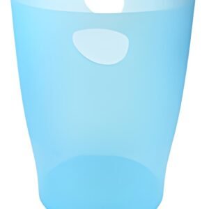 EXACOMPTA Corbeille à papier ECOBIN, 15 litres, turquoise