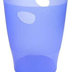EXACOMPTA Corbeille à papier ECOBIN, 15 litres, bleu glacé