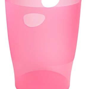 EXACOMPTA Corbeille à papier ECOBIN, 15 litres, framboise
