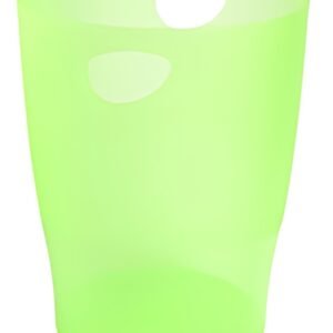 EXACOMPTA Corbeille à papier ECOBIN, 15 litres, vert pomme