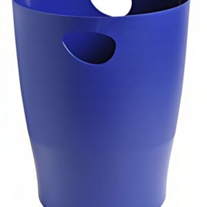 EXACOMPTA Corbeille à papier ECOBIN, PP, 15 litres, bleu
