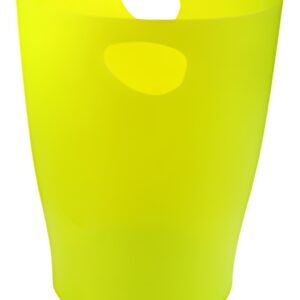 EXACOMPTA Corbeille à papier ECOBIN, 15 litres, vert anis