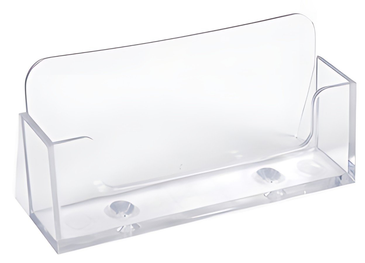 EXACOMPTA Distributeur de cartes de visite, cristal