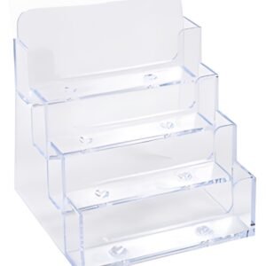 EXACOMPTA Distributeur de cartes de visite, cristal