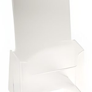 EXACOMPTA Distributeur de prospectus, DL portrait, cristal