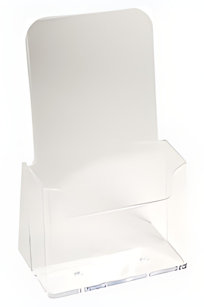 EXACOMPTA Distributeur de prospectus, DL portrait, cristal