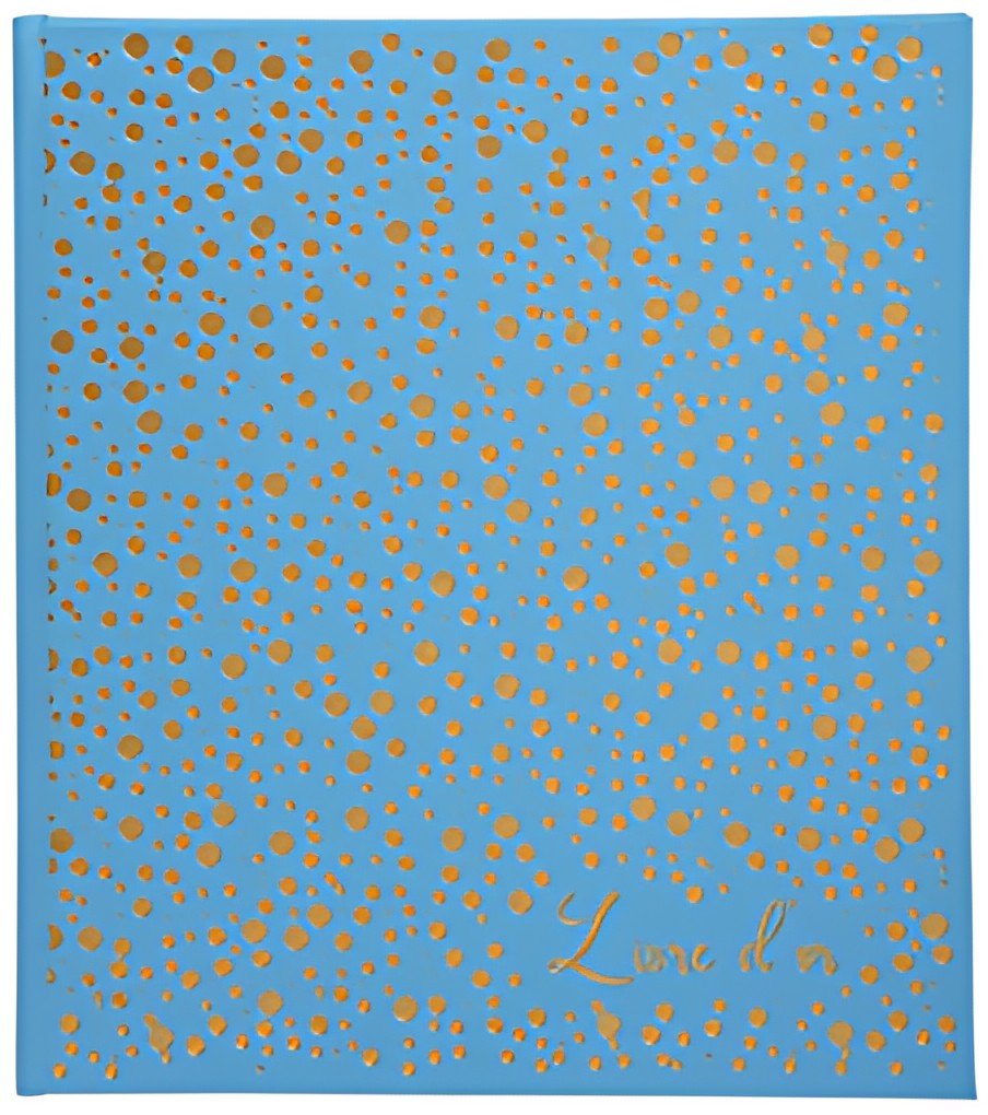 EXACOMPTA Livre d'or Plum, 210 x 190 mm, turquoise / doré