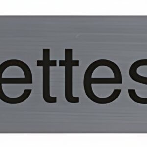 EXACOMPTA Plaque de signalisation "Toilettes Dame/Homme"