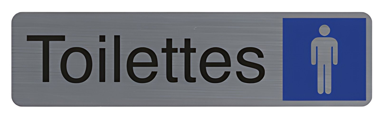 EXACOMPTA Plaque de signalisation "Toilettes Homme"