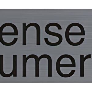 EXACOMPTA Plaque de signalisation "Défense de fumer"